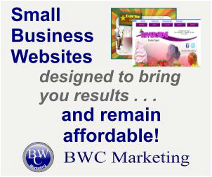 Small business web design by BWC Marketing